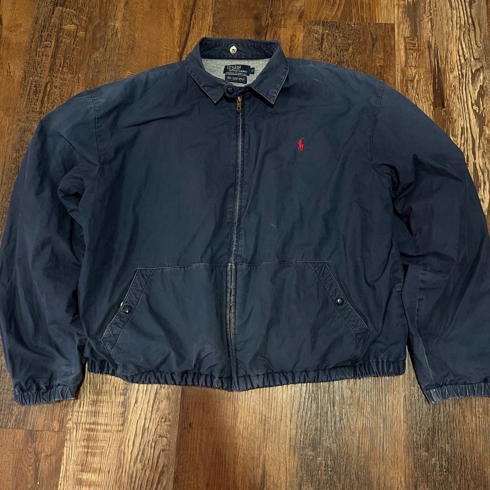 VTG 80’s or 90’s Polo by Ralph Lauren Men's Lined Navy Jacket